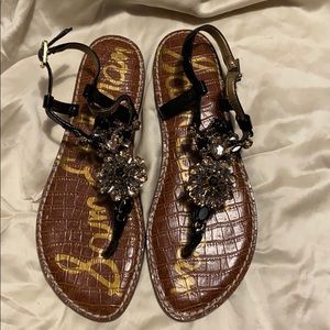 Sam Edelman Grayson Jeweled Embellished Sandals